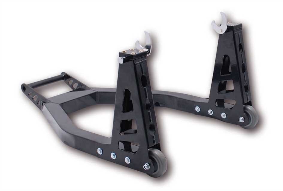 Béquille aluminium arrière Brazoline - vue 2