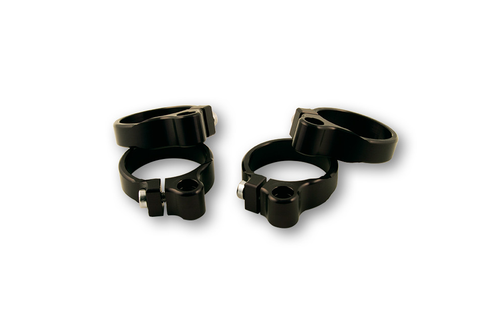 LSL Pattes de phare rotatives Ø45mm noir