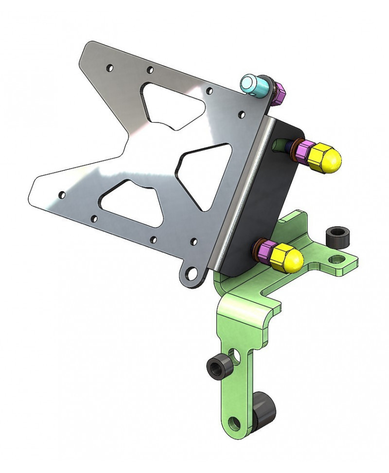 Support de plaque latéral Access Design Harley-Davidson FXDR 114 (2019-2021) - vue 2