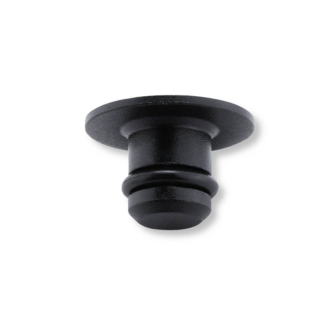HIGHSIDER Obturateurs rétroviseurs CNC Ø M10 noir mat - vue 2