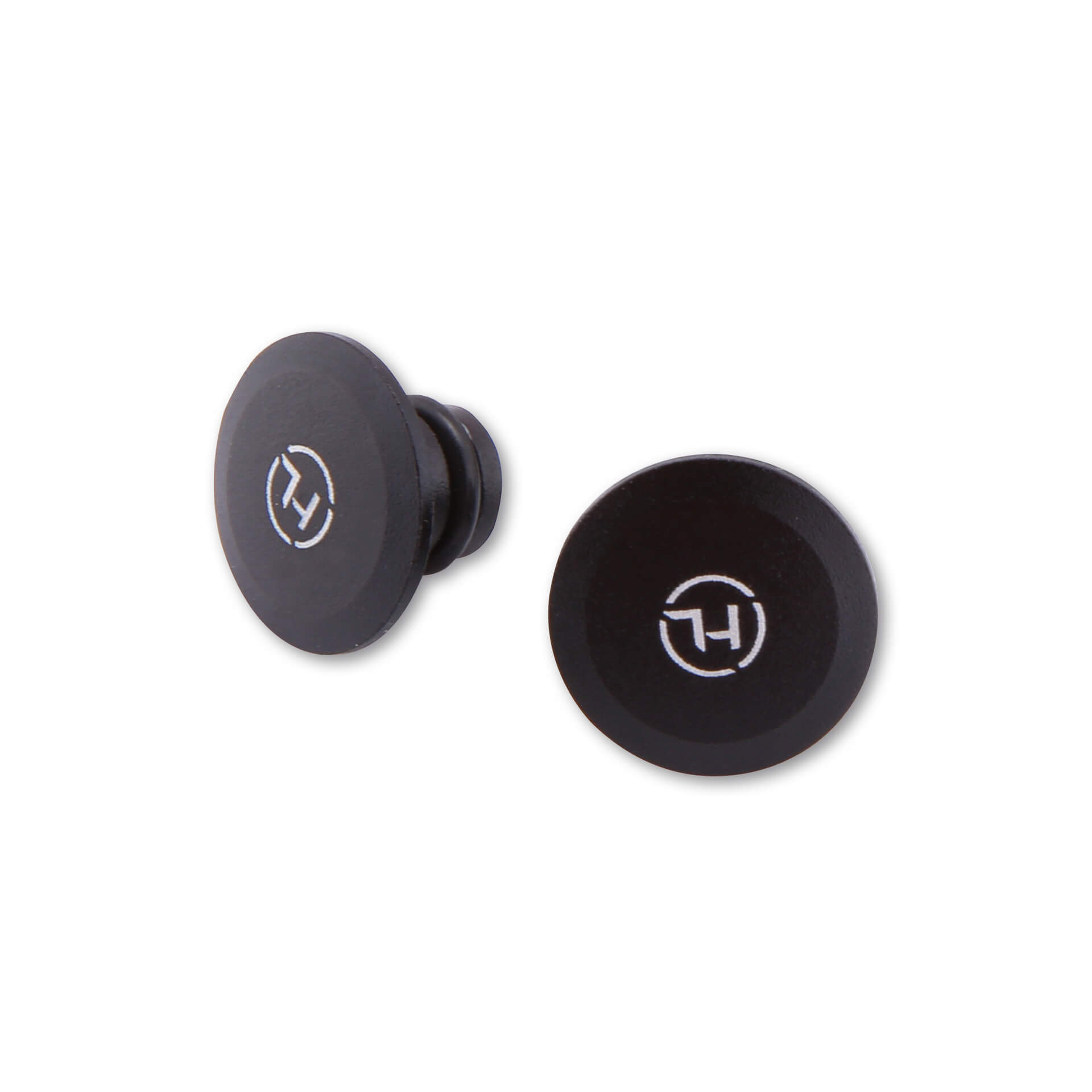 HIGHSIDER Obturateurs rétroviseurs CNC Ø M10 noir mat - vue 3
