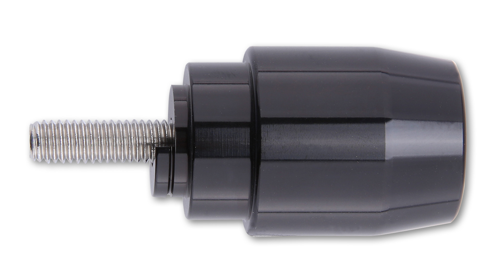 Embout de guidon aluminium noir filetage Honda M6 HIGHSIDER - vue 3