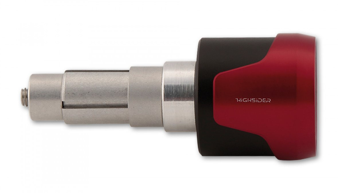 Embout de guidon HIGHSIDER AKRON-XL Rouge - vue 2