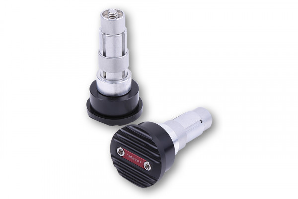 Paire d'embouts de guidon Rouge Wave Highsider - vue 2
