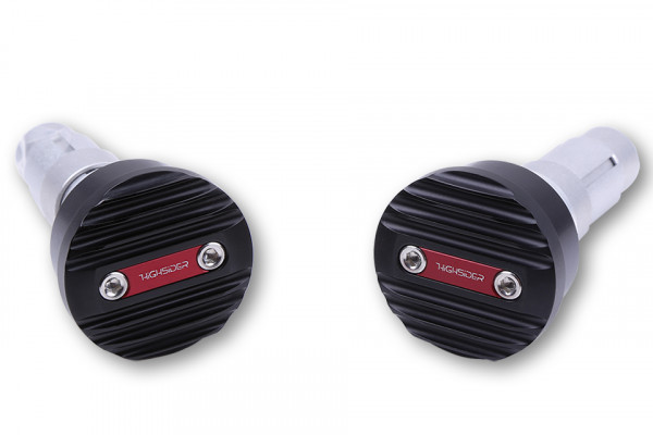 Paire d'embouts de guidon Rouge Wave Highsider - vue 3