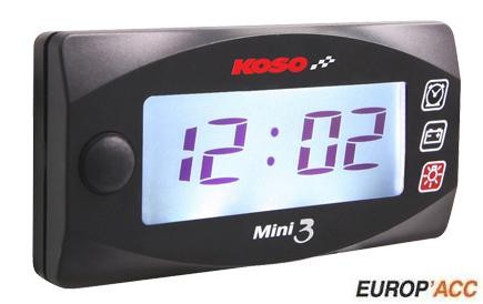 Horloge montre et voltmètre KOSO - vue 2