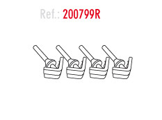Pièce détachée caoutchouc SHAD SH48-SH50