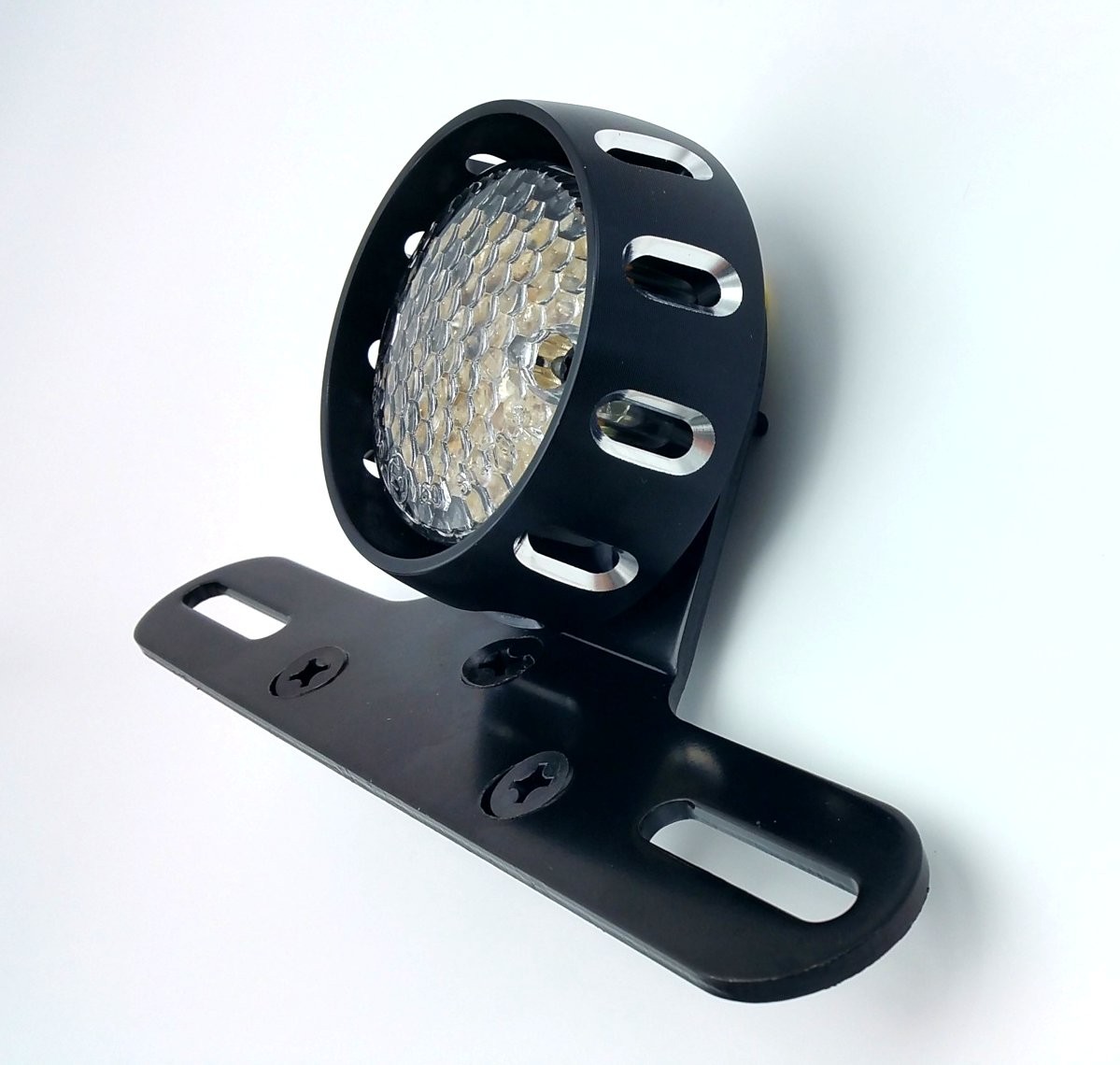 Feu arrière à LEDs MILES Transparent BRAZOLINE + Éclairage plaque - vue 2