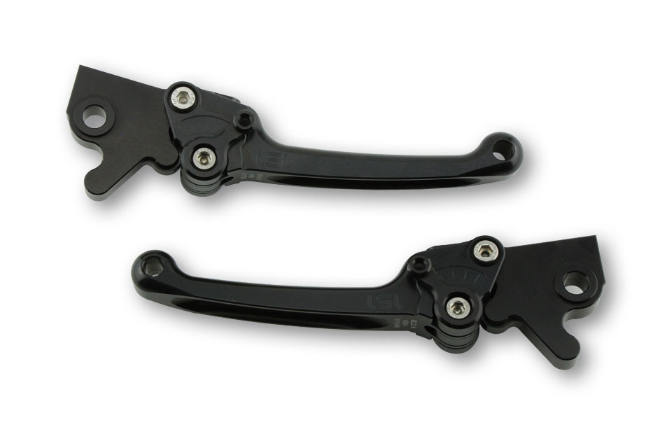 LSL Paire de leviers de frein VESPA GTS 08- noir