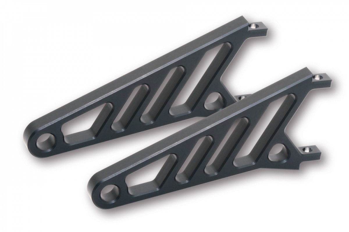 Support de lampe aluminium CNC HIGHSIDER 114mm noir