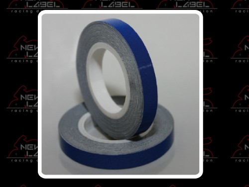 Filet autocollant de jante bleu Brazoline