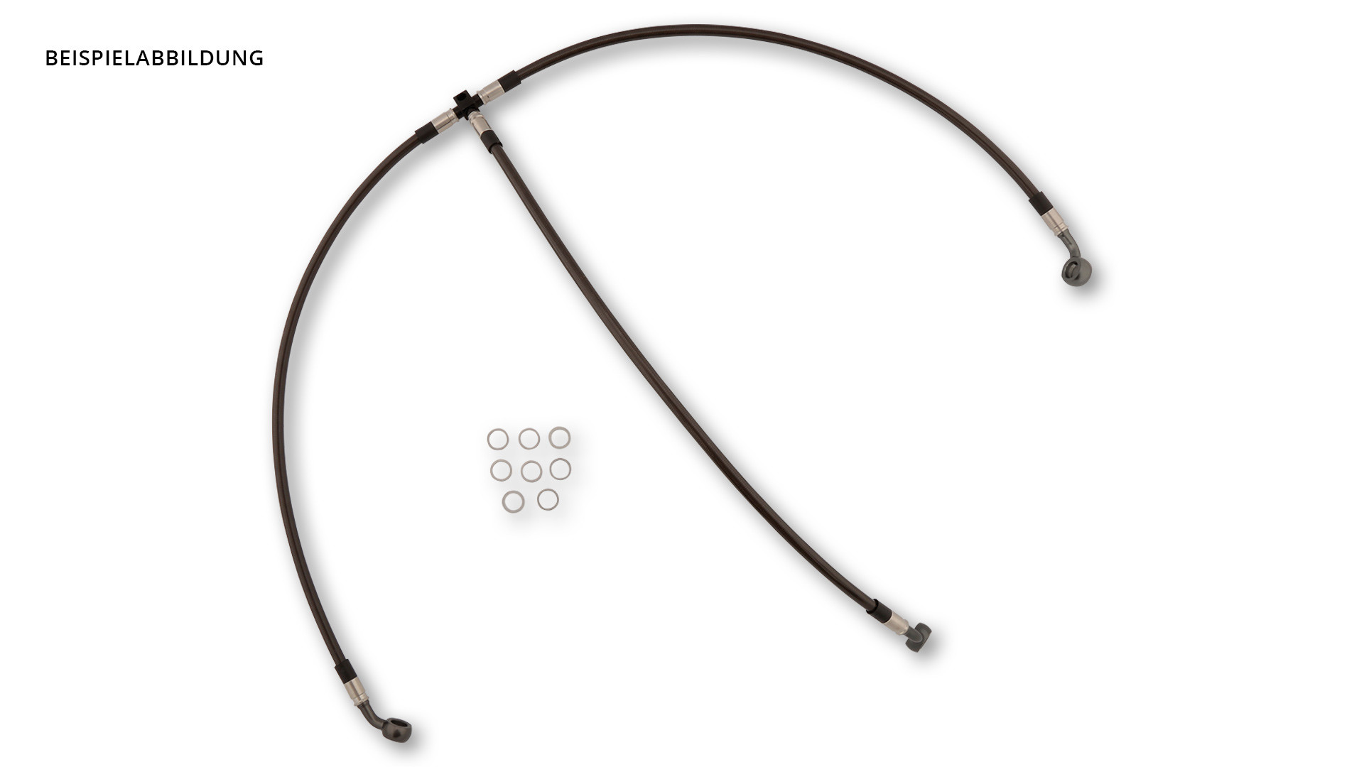 LSL Flexible de frein homologué Monster S2R 800 05-07