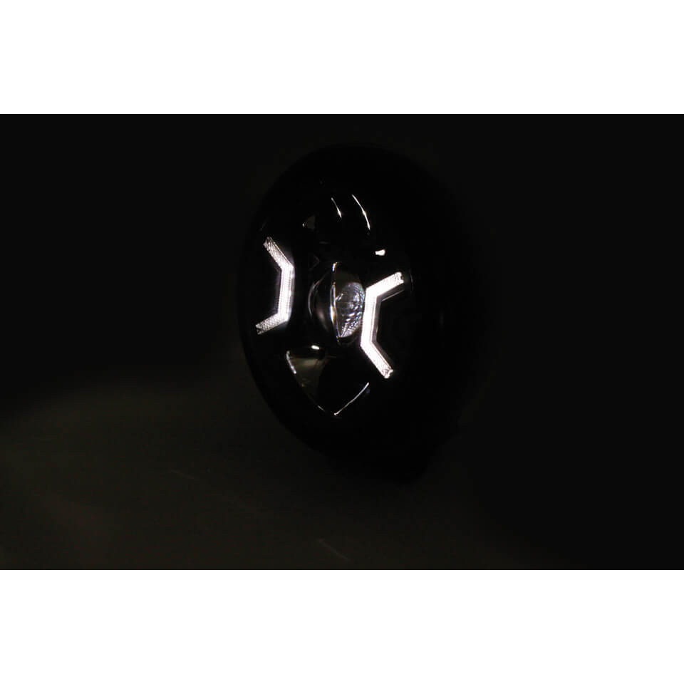 Phare LED HD-STYLE Type 2 7 pouces HIGHSIDER - vue 2