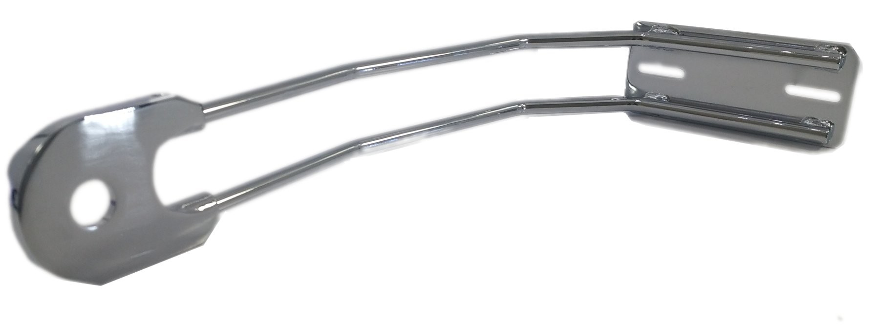 Support de plaque ras de roue universel chromé HIGHWAY HAWK - vue 2