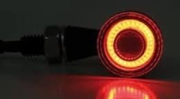 Paire de clignotants + feu arrière à LEDs APOLLO BULLET HIGHSIDER - vue 2