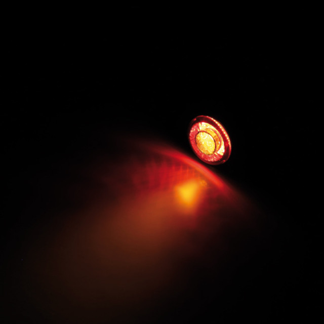 Feu arrière clignotant LED APOLLO CLASSIC noir HIGHSIDER - vue 3