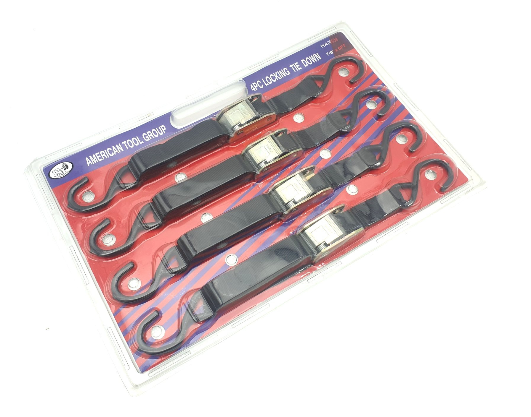 Jeu de 4 sangles noires avec linguets Brazoline 1,60 m x 28 mm - vue 2