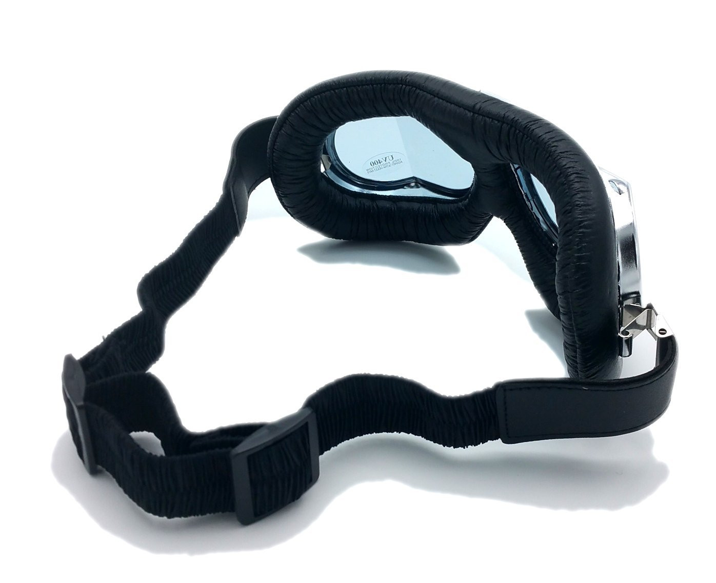 Lunettes aviateur chromées Brazoline - vue 2