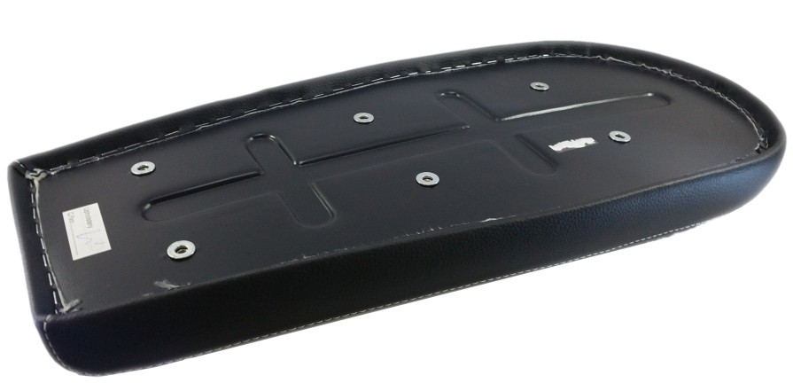 Selle Vintage Scrambler Black SCRF1-BLL-W C-RACER - vue 2