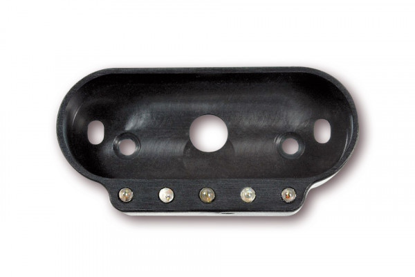 Combiné boîtier avec voyant lumineux noir MOTOGADGET