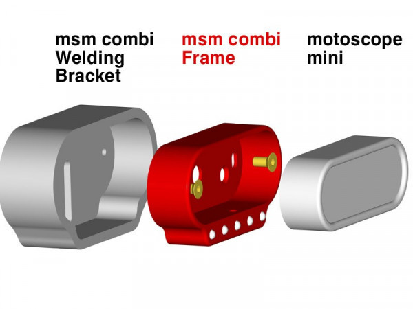 Motogadget MSM Combi coupelle à souder en acier inoxydable - vue 2