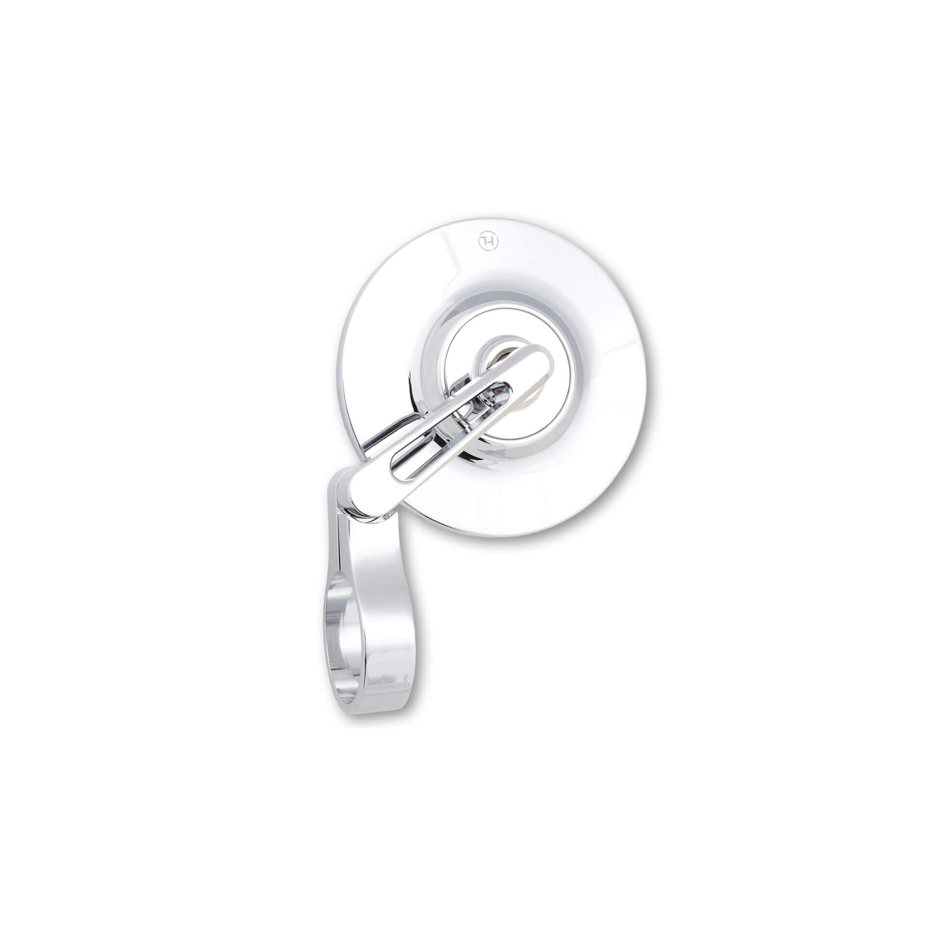 Rétroviseur d'extrémité de guidon HIGHSIDER CONERO-XS Chrome 301-081 - vue 3