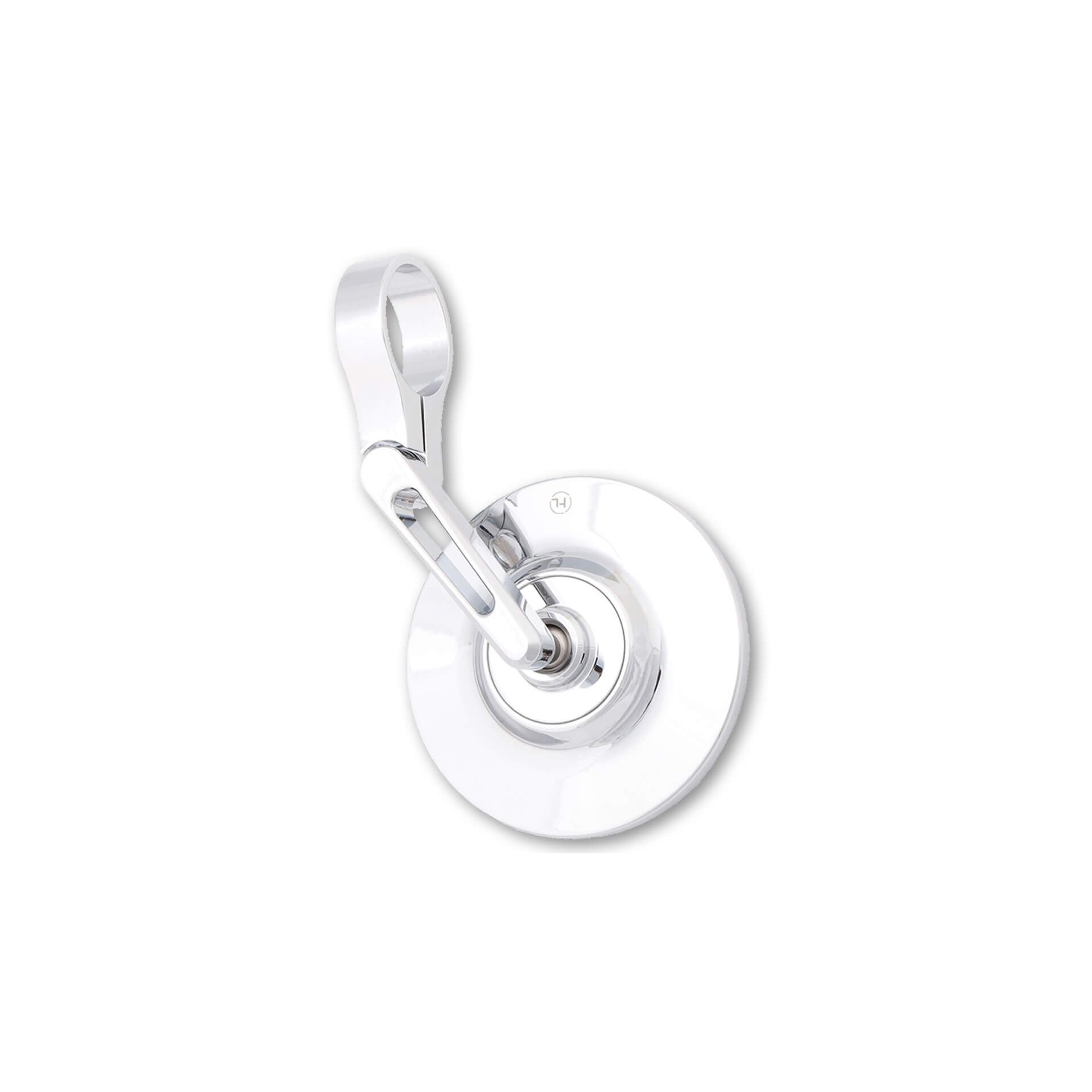 Rétroviseur d'extrémité de guidon HIGHSIDER CONERO-XS Chrome 301-081 - vue 4