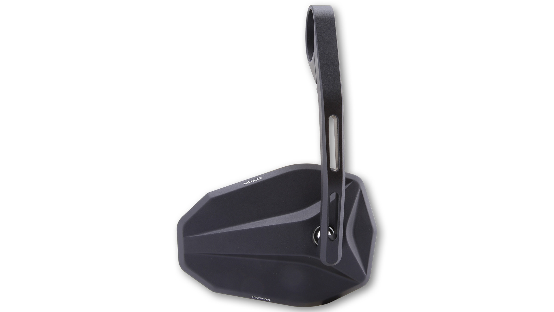 Rétroviseur HIGHSIDER Victory-Blast long noir embout de guidon - vue 2