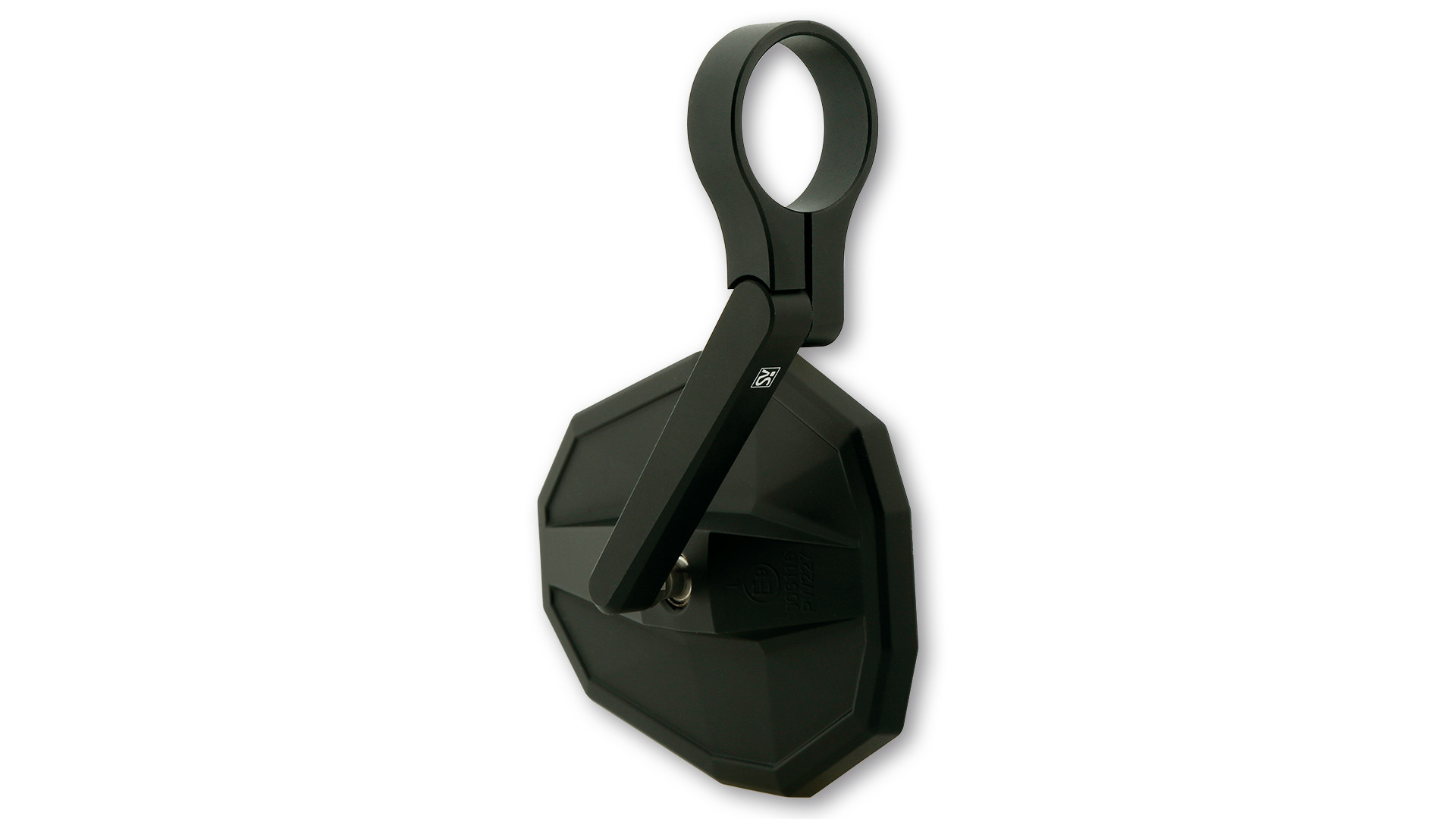 Rétroviseur SHINYO STRAIGHT Noir Embout de Guidon - vue 2