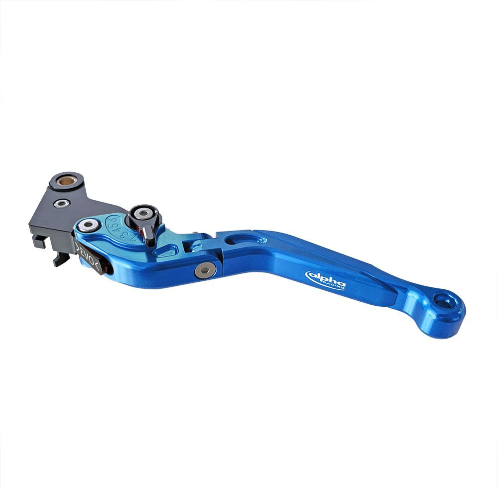 Jeu de leviers EVO bleu BMW S 1000 RR 2019+ ALPHA TECHNIK - vue 4