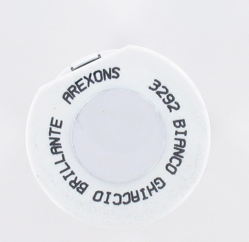 Bombe de peinture Arexons spécial métaux blanc glacé brillant 400 ml - vue 2