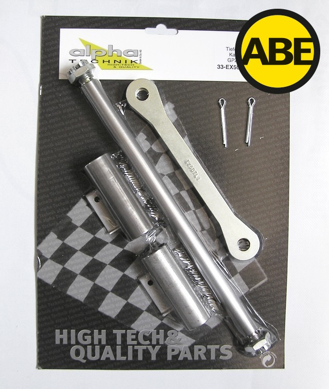 Kit de rabaissement Kawasaki GPZ500S EX500D 1994-2013 Alpha Technik
