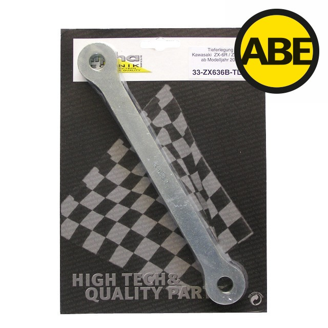 Kit de rabaissement Kawasaki ZX6R ZX636B 2003-2004 ALPHA TECHNIK