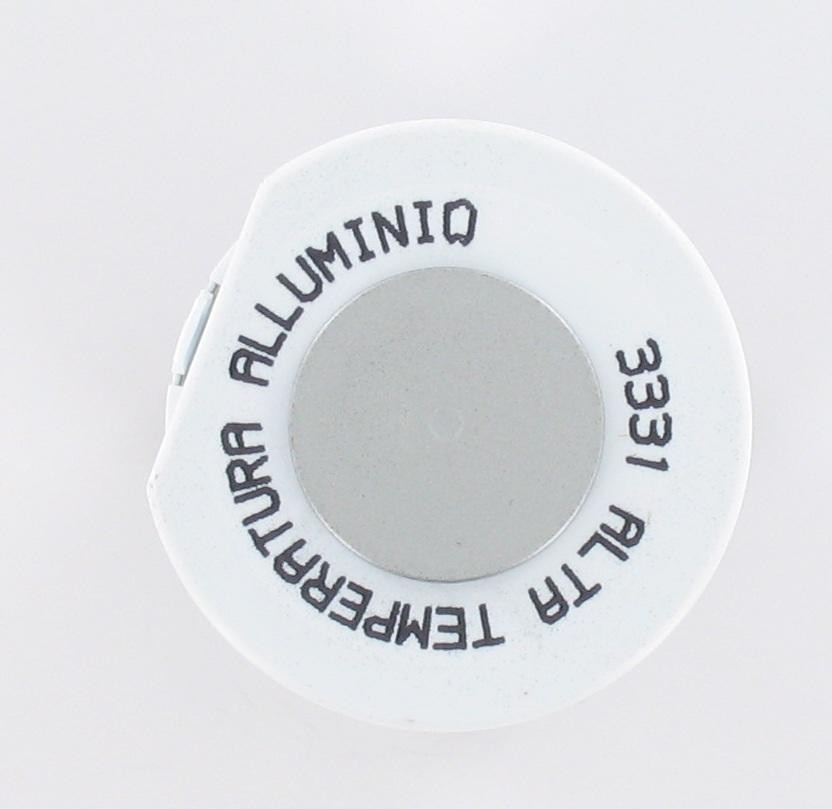 Bombe de peinture haute température 800°C Aluminium 400 ml Arexons - vue 2