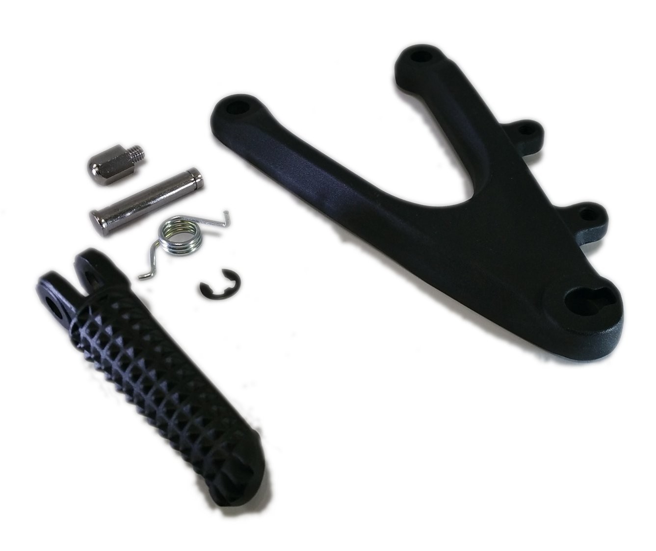 Kit platine repose-pied avant gauche YZF R1 04/06 Brazoline