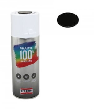 Bombe de peinture effet vernis noir/fumé transparent 400ml AREXONS - vue 3
