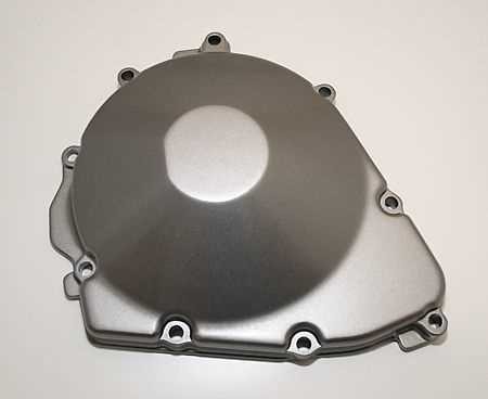 Carter moteur gauche Suzuki BRAZOLINE gris - vue 2