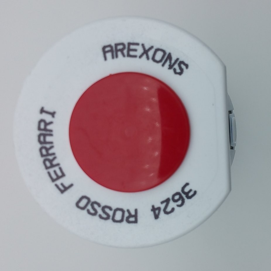 Bombe de peinture acrylique Arexons Rouge Ferrari 400 ml - vue 2
