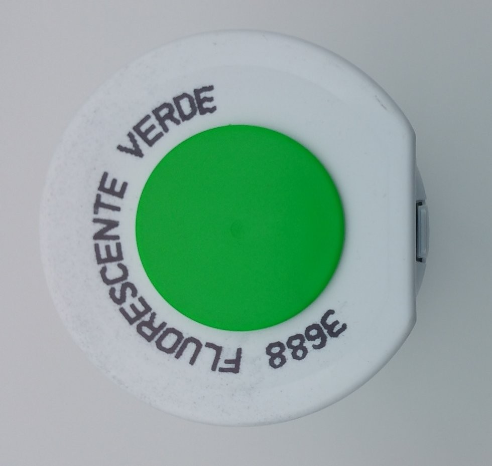 Bombe de peinture Arexons Fluorescent Vert 400 ml - vue 2