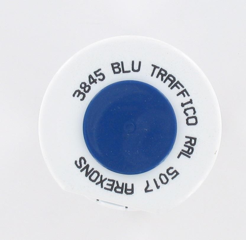 Bombe de peinture spécial métaux Bleu trafic brillant RAL 5017 400 ml AREXONS - vue 2