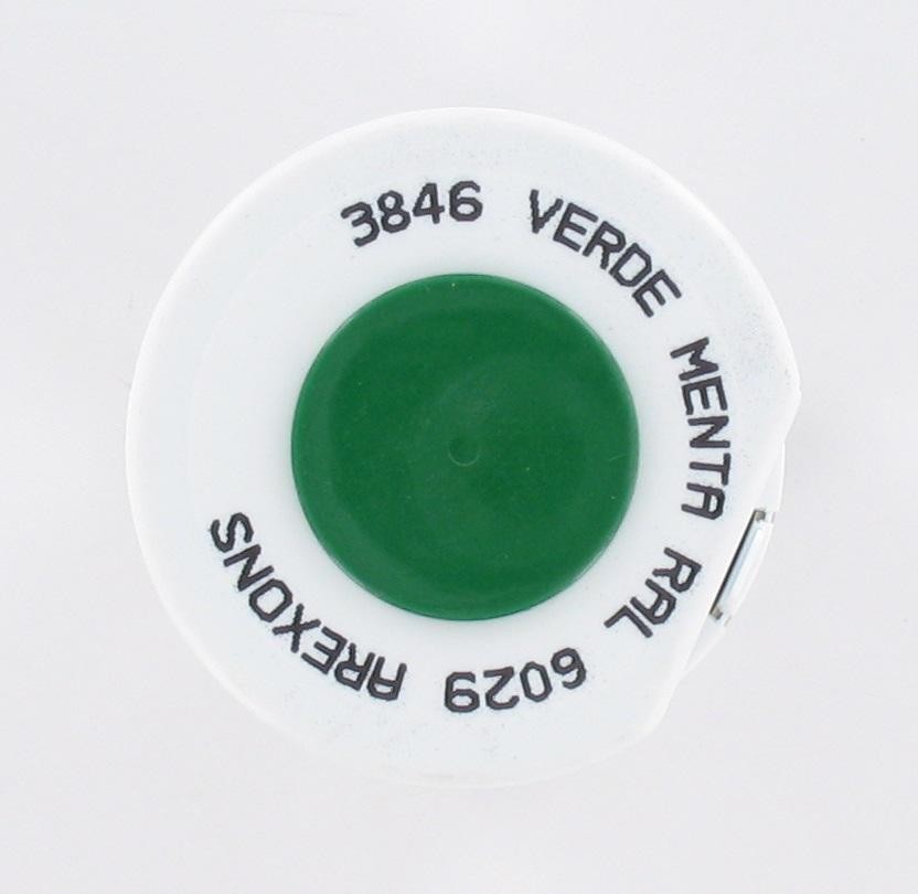 Bombe de peinture spécial métaux Vert menthe brillant RAL 6029 400 ml AREXONS - vue 2
