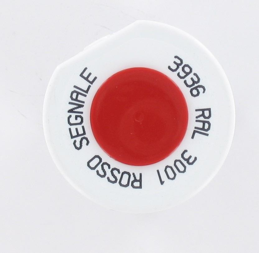 Bombe de peinture rouge sécurité cadre Yamaha RAL 3001 400 ml Arexons - vue 2