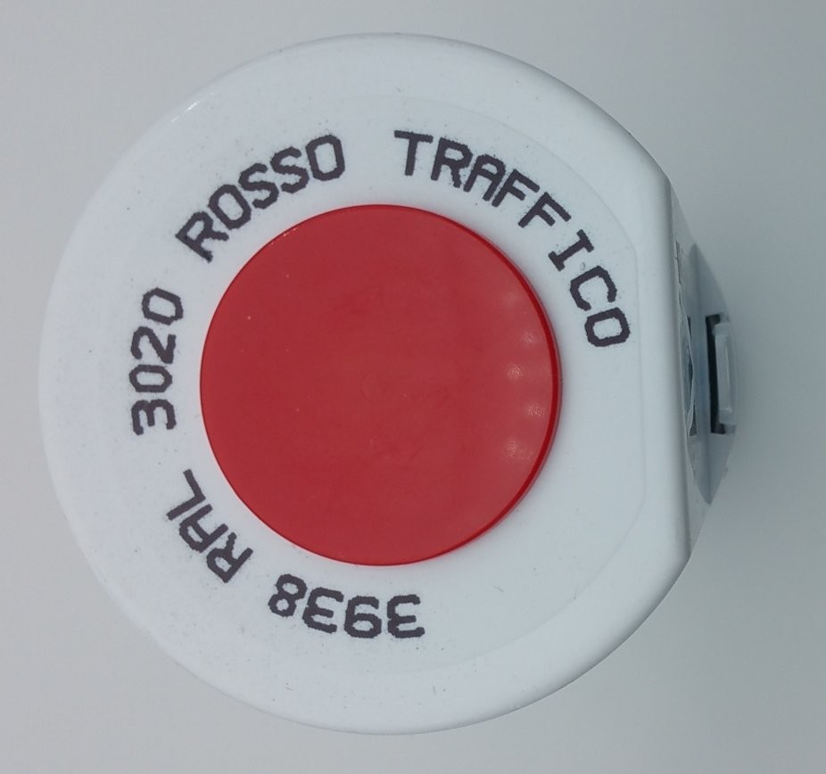 Bombe de peinture Arexons Rouge trafic RAL 3020 - 400 ml - vue 2