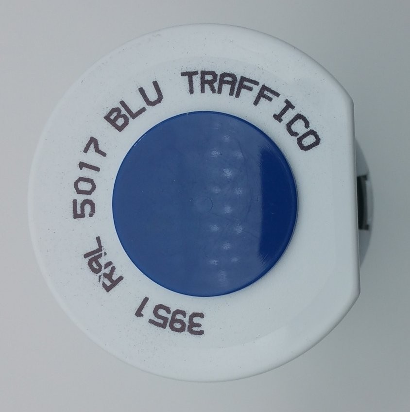 Bombe de peinture Arexons Bleu trafic RAL 5017 400 ml - vue 2