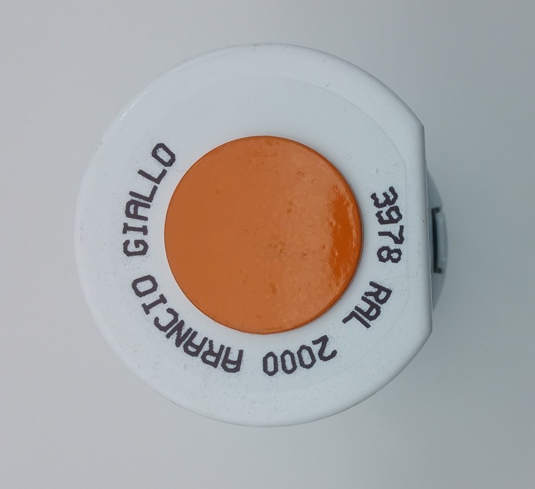 Bombe de peinture orange jaune AREXONS MAICO 68/74 RAL 2000 400 ml - vue 2