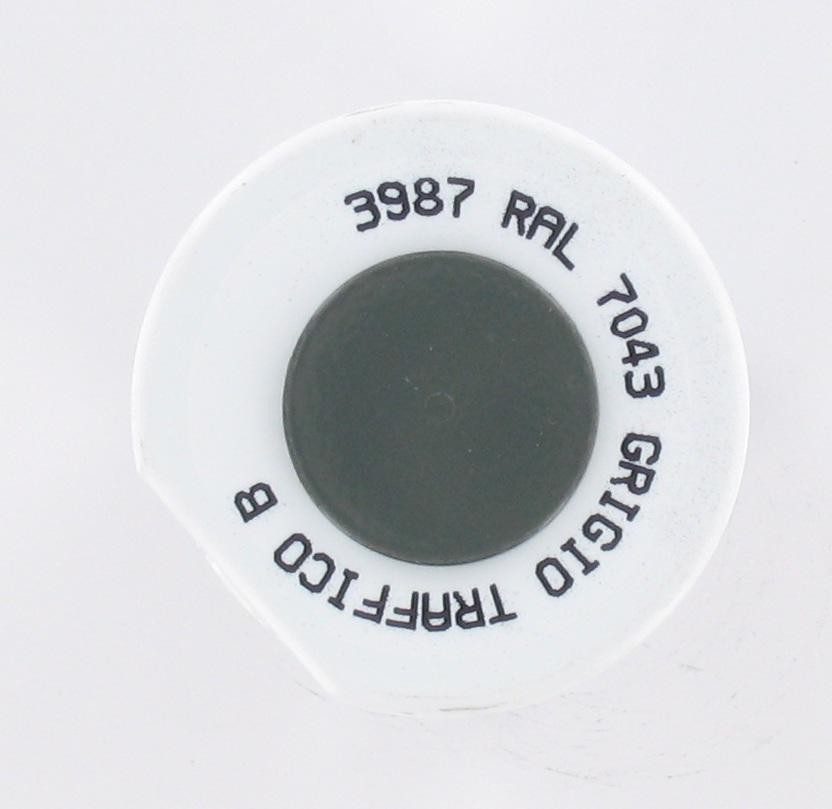 Bombe de peinture Arexons gris traffic B RAL 7043 400 ml - vue 2