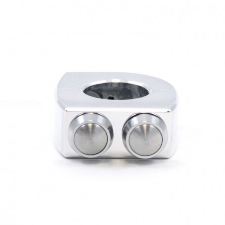 MOTOGADGET mo.switch Bouton poussoir 3 positions diamètre 1 pouce logement poli - vue 2