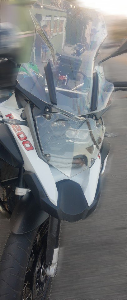 Pare-brise Sport BRAZOLINE BMW R1200/1250 GS Adventure 2013-2022 transparent - vue 2