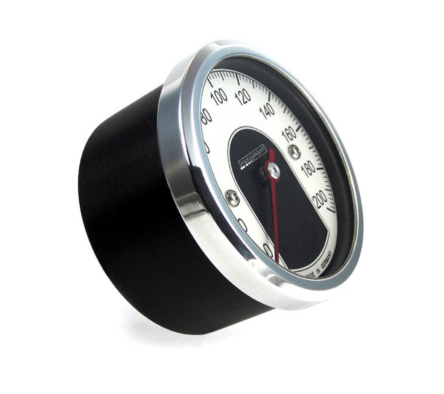 Motogadget Motoscope Tiny 49 mm compteur de vitesse analogique bague polie homologué - vue 3