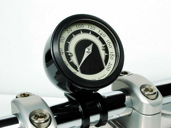 Coupe MST Streamline 22mm noire MOTOGADGET pour Motoscope Tiny